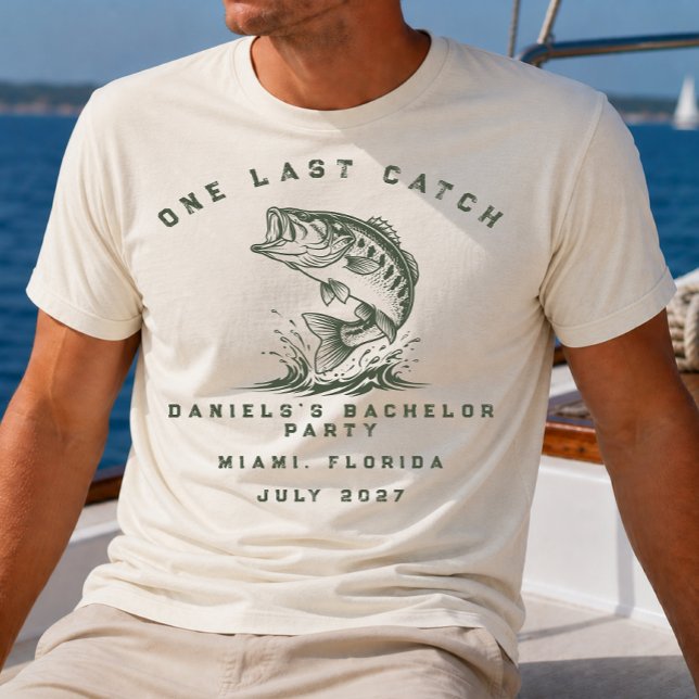 Camiseta Festa de Despedida de Solteiro Personalizada com T (Criador carregado)