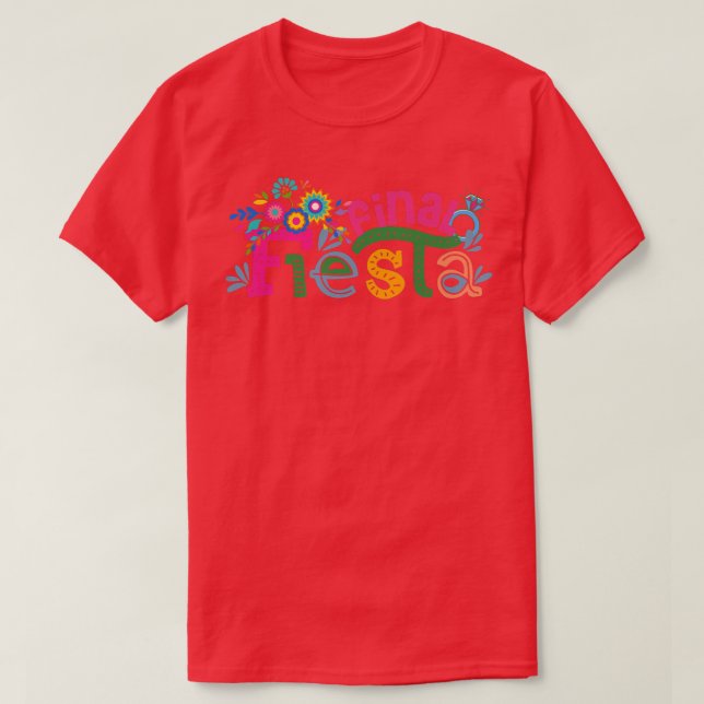 Camiseta Festa de Despedida Final Fiesta (Frente do Design)