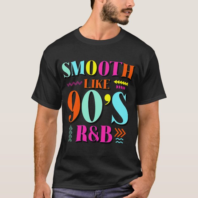Camiseta Festa de Devolução de R&B dos anos 90 (Frente)