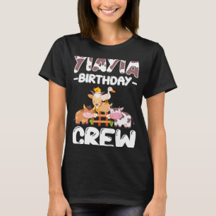 Camiseta Festa de Dia da Família Animal da Fazenda de Anive