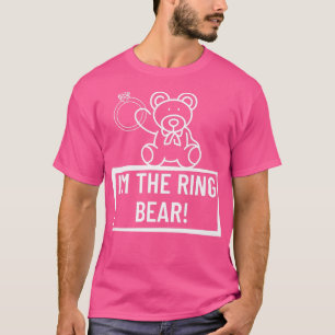 Camiseta Festa de Ensaios de Casamento de Crianças Júnior K