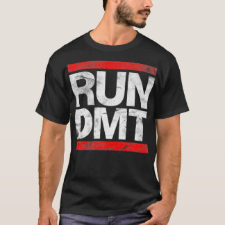 Camiseta Festa de estilo RUN DMT 90s da antiga escola Vinta