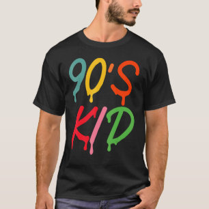 Camiseta Festa de Fantasia de Criança dos Anos 90 Vintage R