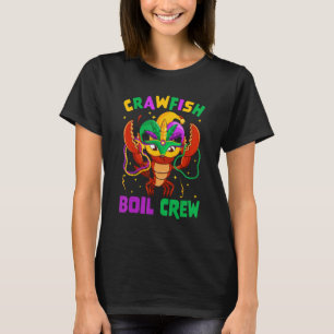 Camiseta Festa de fervura de lagostim Cajun Equipe de lagos