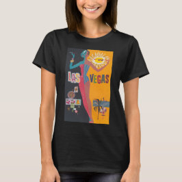 Camiseta Festa de Fim de Semana de Solteira Vintage Las Veg