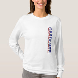 Camiseta Festa de formatura de Fontes dos EUA modernos