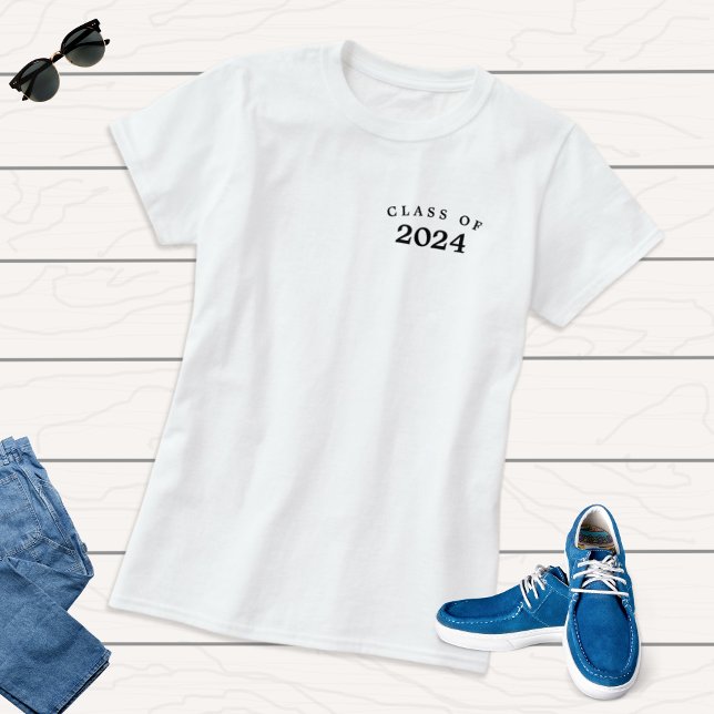 Camiseta Festa de formatura do Mais velho de Segundo grau d (Criador carregado)