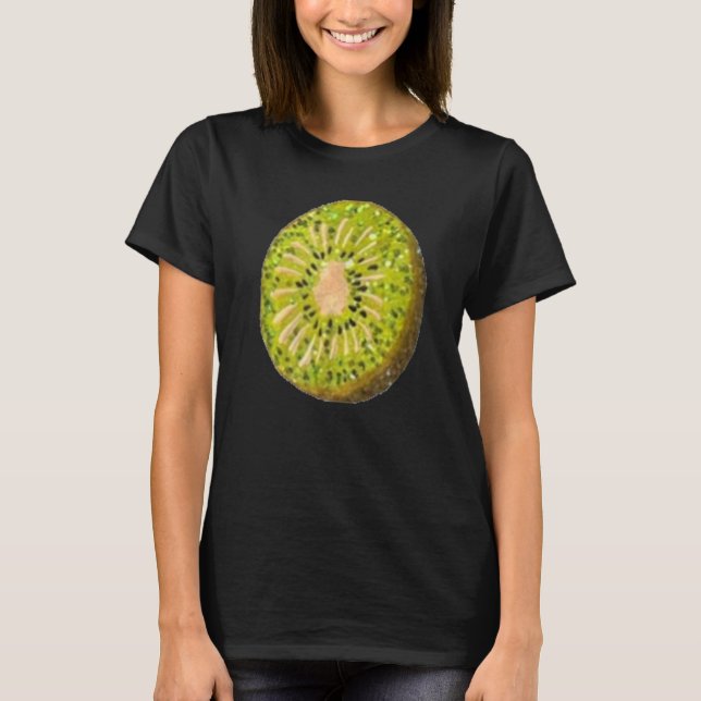 Camiseta Festa de Fruta Kiwi para Piscina de praia (Frente)