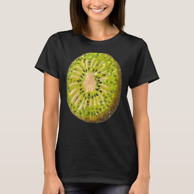 Camiseta Festa de Fruta Kiwi para Piscina de praia (Frente)