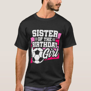 Camiseta Festa De Futebol De Futebol Infantil Irmã Da Menin
