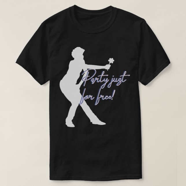 Camiseta Festa de Gambino Infantil de Gratuito (Frente do Design)