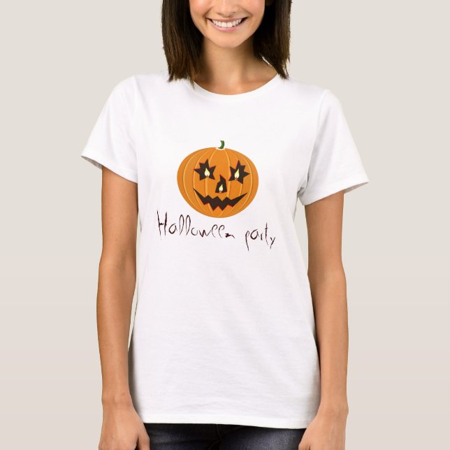 Camiseta Festa de Halloween (Frente)