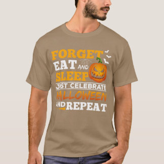 Camiseta Festa de Halloween Celebra a Bomba de Halloween