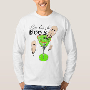 Camiseta Festa de Halloween de Assombrações e Bebedeira, Be