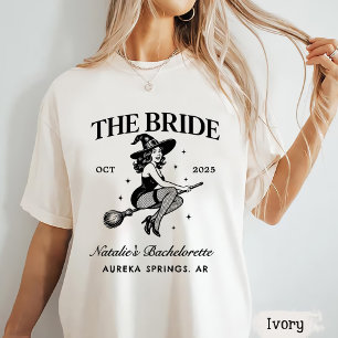 Camiseta Festa de Halloween de Bachelorette de Gótico Perso