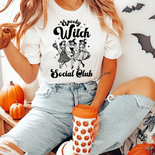 Camiseta Festa de Halloween do Clube Social de Bruxas Assus