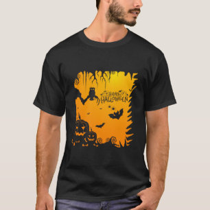 Camiseta Festa de Halloween - Feliz Dia das Bruxas