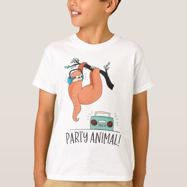 Camiseta Festa de Lama Animal (Frente)