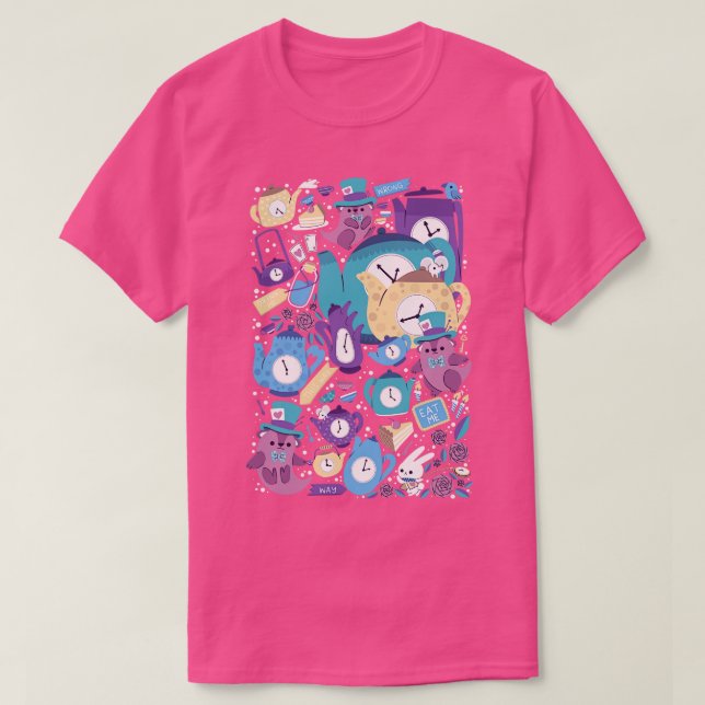Camiseta Festa de Mad Otter Tea (Frente do Design)