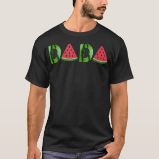 Camiseta Festa de Melancia do Papai do Verão Um em um Melão