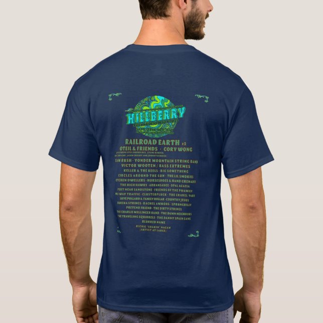 Camiseta Festa de Música de Hillberry 2022 (Verso)