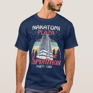 Camiseta Festa de Natal de Nakatomi Plaza 1988 Engraçado Xm