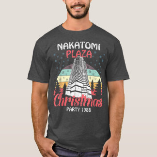 Camiseta Festa de Natal de Nakatomi Plaza 1988 Engraçado Xm