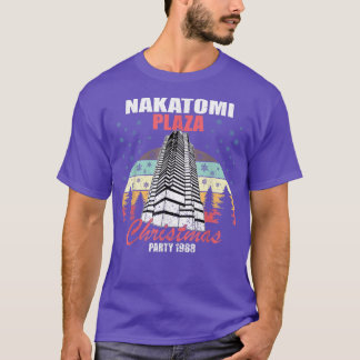 Camiseta Festa de Natal de Nakatomi Plaza 1988 Engraçado Xm