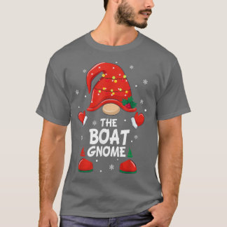 Camiseta Festa de Natal do Boat Gnomo Matching Family Group