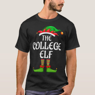 Camiseta Festa de Natal do Grupo Familiar do College Elf Ma