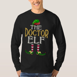 Camiseta Festa de Natal do Grupo Familiar do Dr Elf Hat Eng