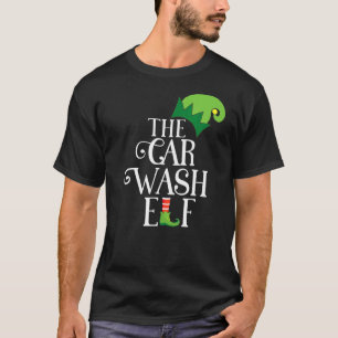 Camiseta Festa de Natal do Grupo Familiar do Elf de Lavagem