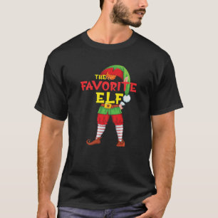 Camiseta Festa de Natal do Grupo Familiar Elf Correspondent
