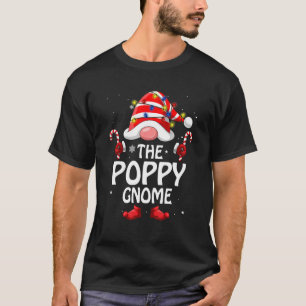 Camiseta Festa de Natal do Grupo Familiar Poppy Gnomo