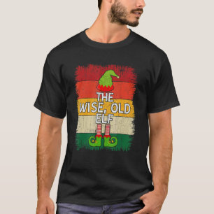 Camiseta Festa de Natal do Grupo Wise Old Elf Matching Grou