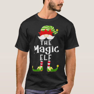 Camiseta Festa de Natal Engraçado do Grupo Magic Elf