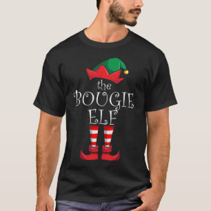 Camiseta Festa de Natal Familiar da Bougie Elf Matching Paj