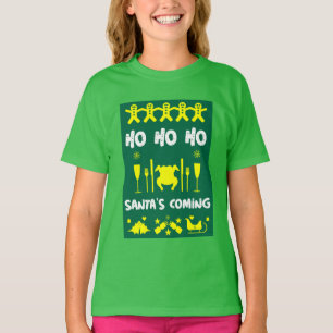 Camiseta Festa de Natal feia no escritório