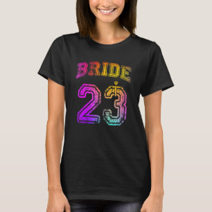 Camiseta Festa de noivado Bride Correspondência 2023 Honeym