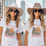 Camiseta Festa de Noivado da Bachelorette ao Vivo<br><div class="desc">Longa Vida à Bachelorette Tee</div>