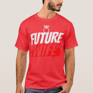 Camiseta Festa de Noivado da Futur Esposa Fofa Noiva