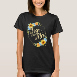 Camiseta Festa de Noivado de Flor Casamento Floral