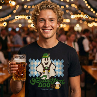 Camiseta Festa de Oktoberfest Fofinha Fantasma Temporada As