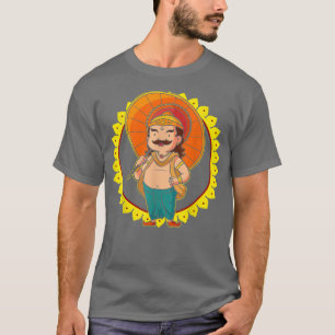 Camiseta Festa de Onam Índia Feriado Indiano Religião de Ke