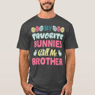 Camiseta Festa de Páscoa de família. Sou o Coelhinho do Irm