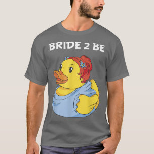 Camiseta Festa de Pato de Borracha Roupas de Solteira Noiva