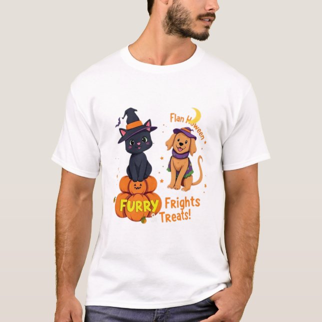 Camiseta Festa de Pet Spooky (Frente)