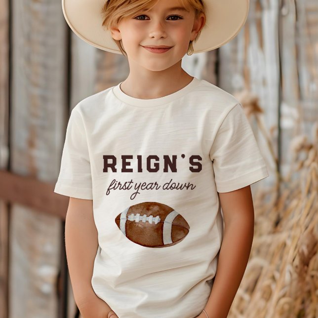Camiseta Festa de primeiro aniversario de Futebol do 1º ano (Criador carregado)