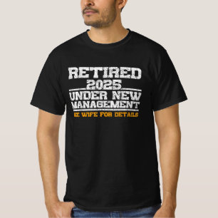 Camiseta Festa de Reforma Engraçada 2025 Homens - Humor Pai