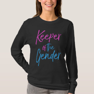 Camiseta Festa de Revelação de Gênero Roupa Bonita Guardiã